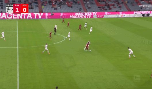 1629653595803070737.gif 【德甲】格纳布里梅开 拜仁破连续进球纪录3比2科隆