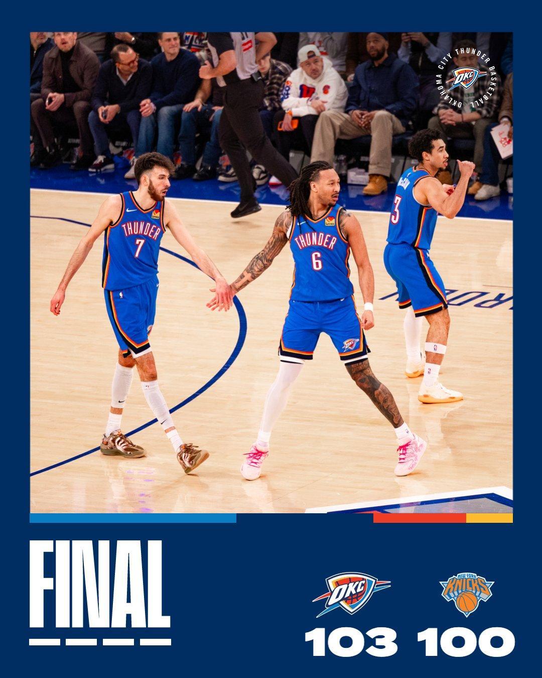 旺财28官方网站-亚历山大26+8创NBA第2神迹,雷霆4连胜!霍姆格伦28+8创两大纪录